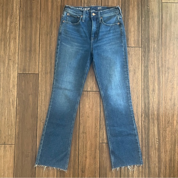 J. Crew Demi Boot Crop Jeans Size 27 Tall - Picture 2 of 11